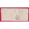 N°14 PC 2576 PRESSIGNY LE GRAND INDRE ET LOIRE BOITE RURALE B LA GUERCHE POUR PARIS LETTRE