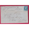N°22 GC 1159 LE COUDRAY ST GERMER OISE OR ST AUBIN EN BRAY POUR CAEN CALVADOS LETTRE