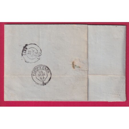 N°22 GC 1159 LE COUDRAY ST GERMER OISE OR ST AUBIN EN BRAY POUR CAEN CALVADOS LETTRE