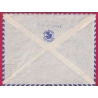 1ER VOL PARIS DAKAR  1953 ALGER ALGERIE POUR DAZAR LETTRE