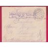 WW1 CENSURE CENSOR ST LUDWIG ST LOUIS HAUT RHIN 1915 PRISONNOER DE GUERRE FELDPOSTSTATION N°127 LETTRE