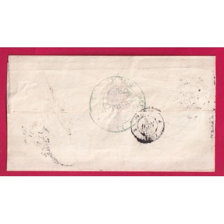 N°4 PC 2686 RIVE DE GIER 1852 LOIRE POUR PARIS LETTRE