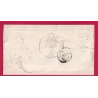 N°4 PC 2686 RIVE DE GIER 1852 LOIRE POUR PARIS LETTRE