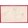 N°4 PC 2909 SOISSONS AISNE 1852 POUR VAILLY SUR AISNE LETTRE