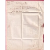 N°4 PC 2909 SOISSONS AISNE 1852 POUR VAILLY SUR AISNE LETTRE