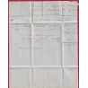 N°22 GC 1150 LE COTEAU LOIRE INDICE 22 POUR MOIRANS ISERE 1863 LETTRE