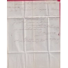 N°22 GC 1150 LE COTEAU LOIRE INDICE 22 POUR MOIRANS ISERE 1863 LETTRE