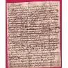 RARE MENTION JETE A LA BOITE SANS ARGENT + MARQUE PORT PAYE MANUSCRIT MORLAIX FINISTERE LN°19 INDICE18 POUR RENNES