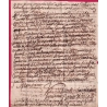 RARE MENTION JETE A LA BOITE SANS ARGENT + MARQUE PORT PAYE MANUSCRIT MORLAIX FINISTERE LN°19 INDICE18 POUR RENNES