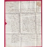 MARQUE LYON PORT PAYE RHONE 1785 LENAIN N°22 INDICE 16 POUR TROYES AUBE LETTRE