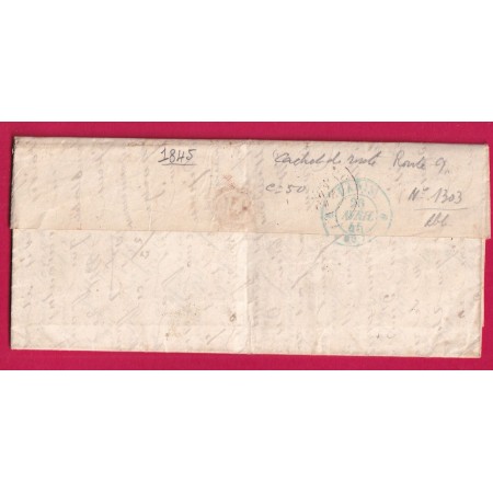 CAD TYPE 15 ORANGE VAUCLUSE OR EN ROUGE CADEROUSSE + DECIME RURAL POUR PARIS LETTRE