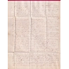 CAD TYPE 15 ORANGE VAUCLUSE OR EN ROUGE CADEROUSSE + DECIME RURAL POUR PARIS LETTRE