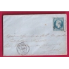N°10 PC 441 BORDEAUX GIRONDE POUR PARIS LETTRE