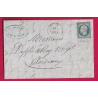 N°10 PC 3053 ST ETIENNE LOIRE POUR BORDEAUX LETTRE