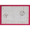 N°10 PC 3053 ST ETIENNE LOIRE POUR BORDEAUX LETTRE
