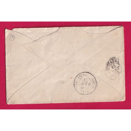 N°22 GC 3134 RIEUPEYROUX AVEYRON CAD TYPE 22 POUR MONTAUBAN TARN ET GARONNE