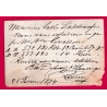 N°59 GC 1478 FECAMP SEINE INFERIEURE + BUREAU DE PASSE 3219 ROUEN AU RECTO CARTE PRECURSEUR POUR ROUEN LETTRE