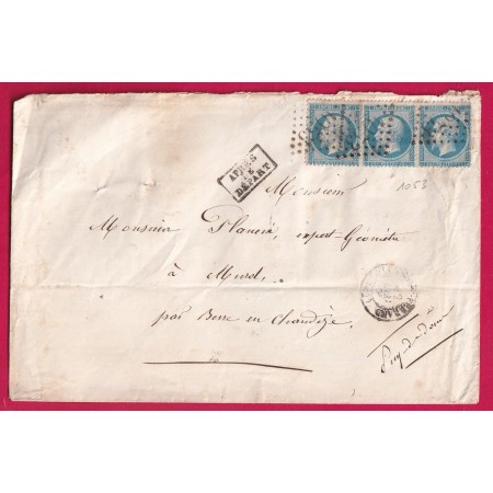 N°22 BANDE DE TROIS GC 1053 CLERMONT FERRAND PUY DE DOME POUR MUROL LETTRE