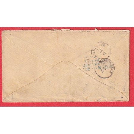 ETATS UNIS N° 28 ST LOUIS MISSISSIPPI GRIFFE AMERICA BREMEN FRANCO POUR ALLEMAGNE