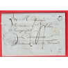 CAD TYPE 13 TOURCOING NORD BOITE RURALE D HALLOUIN + AVIS DE CHARGEMENT 1839 TAXE MANUSCRIT 14 LANNION COTES DU NORD
