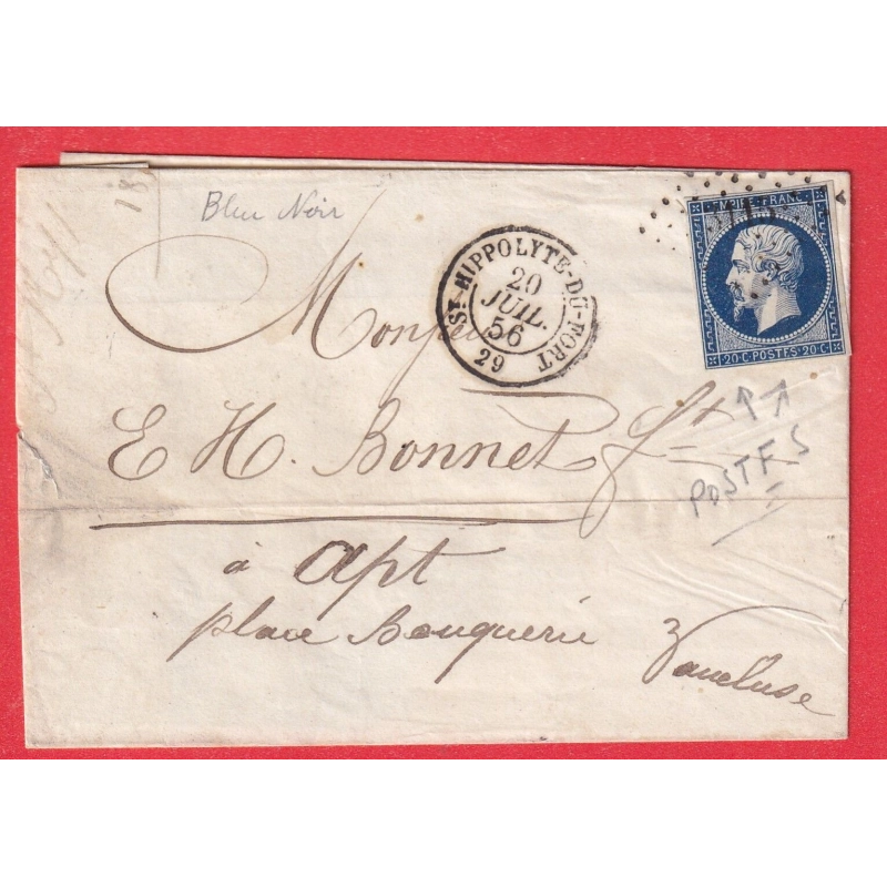 N°14 BLEU FONCE VARIETE POSTFS PC 3115 ST HYPPOLYTE DU FORT GARD APT VAUCLUSE