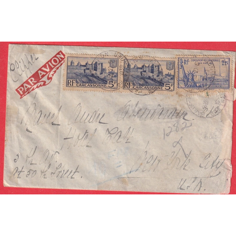 N°392 426 PARIS 1939 NEW YORK USA