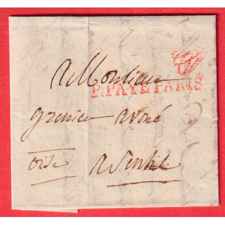 MARQUE P.PAYE PARIS 1815 SENLIS OISE