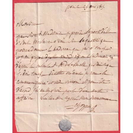 MARQUE P.PAYE PARIS 1815 SENLIS OISE