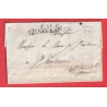 MARQUE P11P VILLEFRANCHE AVEYRON 1827 ST ANTONIN TARN ET GARONNE INDICE 11 CACHET DE MAIRIE AU DOS