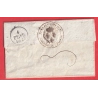MARQUE P11P VILLEFRANCHE AVEYRON 1827 ST ANTONIN TARN ET GARONNE INDICE 11 CACHET DE MAIRIE AU DOS