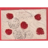 N°70 89 ALAIS GARD 1880 LETTRE CHARGE BOLOGNA ITALIE ITALIA