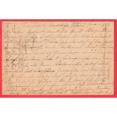 ENTIER AUTRICHE 2 KREUZER + 2 K LINZ 1899 TAXE 10C BRUN TYPE DUVAL PONTIVY MORBIHAN