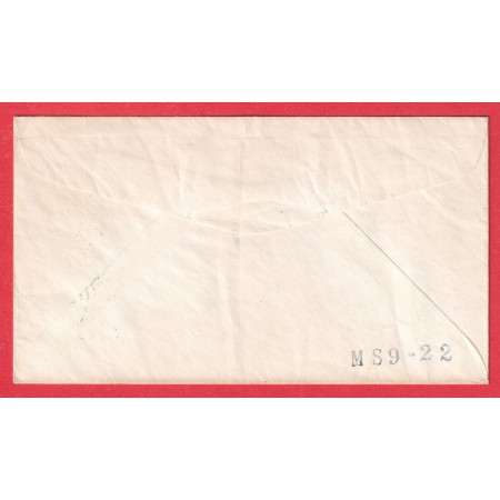 BLASON N°837 838 GRIFFE PAQUEBOT M/S ARMORIQUE LOME TOGO 1956 YARDVILLE USA