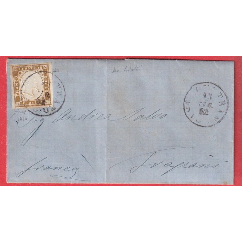 ITALIE SARDAIGNE N°11 CASTELVETRANO SICILE SICILA POUR TRAPANI SARDIGNA