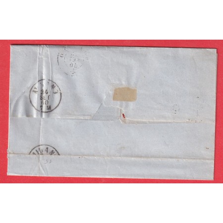 ITALIE SARDAIGNE N°12 BOZZOLO 1860 MILANO MILAN ITALIA SARDIGNA