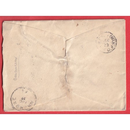 N°90 97 PARIS 1888 TYPE SAGE ARDMORE PENNSYLVANIA TAXE 4C ETATS UNIS AMERIQUE USA US TAXE TO COLLECT