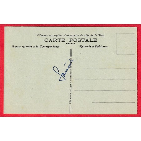 MEETING DE TROYES 1929 COURRIER SPECIAL COSTE ET LE BRIX CARTE POSTALE