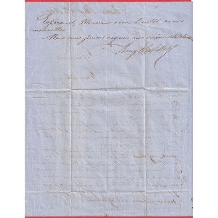 ETATS UNIS AMERIQUE USA BOSTON 1860 GRANVILLE MANCHE