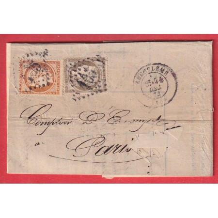 N°38 56 GC 105 ANGOULEME CHARENTE POUR PARIS