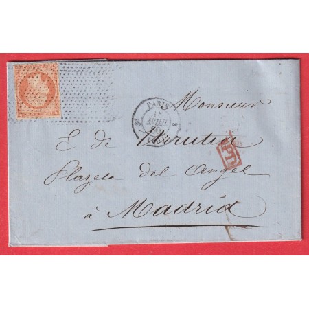 N°16 TTB POINTILLE FINS PARIS 3E 60 8 MADRID ESPAGNE