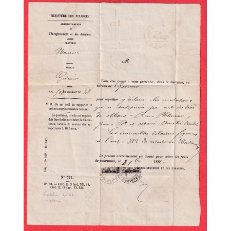 TRES RARE TARIF FRONTALIER TAXEE PAIRE 20C NOIR TYPE DUVAL GEDINNE BELGIQUE CHARLEVILLE ARDENNES TIMBRES DECOUPE OUVERTU