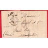 CURSIVE 12 LE SAMBUC BOUCHES DU RHONE T15 ARLES SUR RHONE 1848 MONTPELLIER RARE INDICE 20