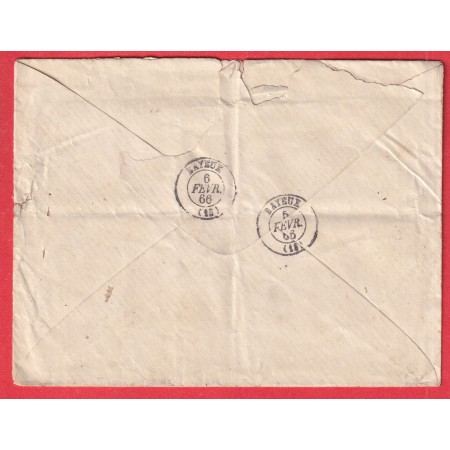 N° 22 CAD ROUGE CHERBOURG  BOITE MOBILE EN ROUGE TRES RARE INDICE 24 BAYEUX CALVADOS TIMBRES DEFECTUEUX