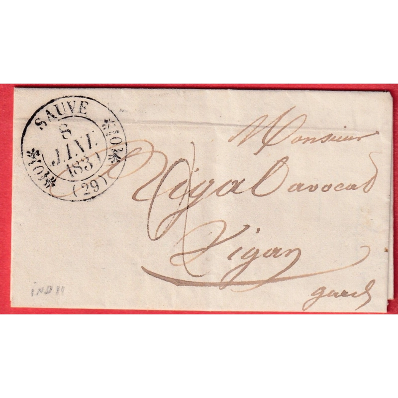 CAD TYPE 11 SAUVE GARD 1839 LE VIGAN GARD INDICE 11