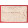 MARQUE B COURONNE BORDEAUX 1717 LN°3 POUR WISSEMBOURG BAS RHIN REEXP ROMANS DROME BOURGANEUF CREUSE