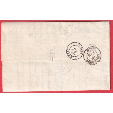 N°90 CAD TYPE 25  FABREGUES HERAULT POUR CETTE 1883 INDICE 15