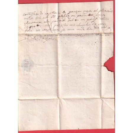 MARQUE QUESNOY LE QUESNOY NORD LN°4 1748 INDICE 20 GUEWILLER GUERRE SUCCESSION D'AUTRICHE