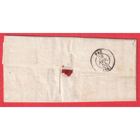 N°14 PC 2422 PEYREHORADE LANDES CAD TYPE 14 INDICE 14 POUR PAU BASSES PYRENEES