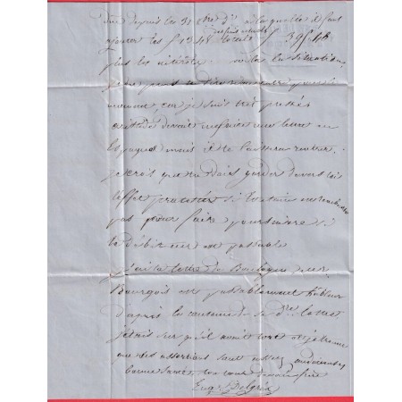 N°23 GC 3625 ST GEORGES D'ORQUES HERAULT CAD TYPE 22 POUR PARIS