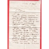 FRANCHISE CABINET DU PREFET DU GARD CAD TYPE 15 NIMES POUR MONTPELLIER 1847